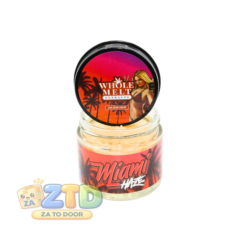 Whole Melts Vice City Edition Miami Haze 1oz Live Resin Concentrate