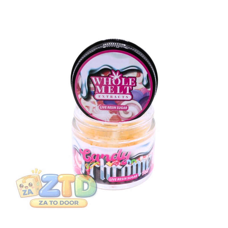 Whole Melts Exotic Edition Candy Chrome 1oz Live Resin Concentrate